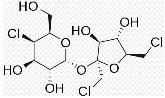 图1 三氯蔗糖分子结构式